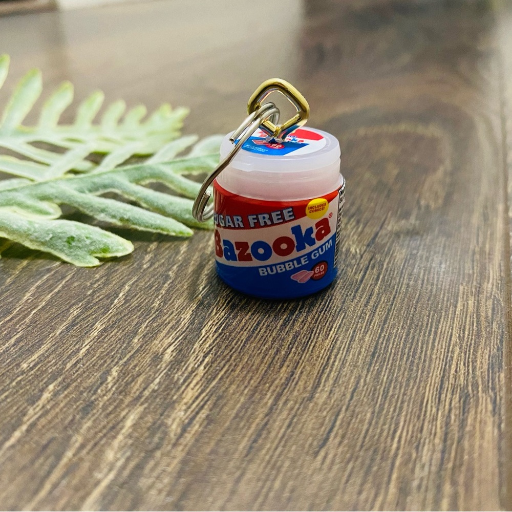 Handmade mini brands keychain